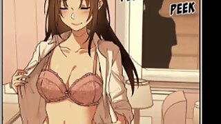 Dívka kamarád sexy anime z kres-manytoon.com