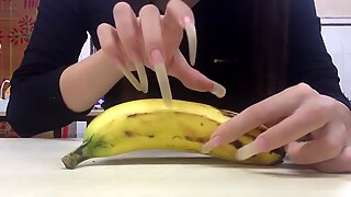 Humeur longnails banane nouveau