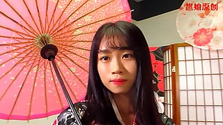 Japonais kimono esclavage collants pied fétichiste